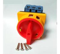 Interrupteur sélecteur rotatif triphasé à 2 positions CA 600 V 40 A GLD11-40