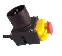 Interrupteur séparateur de bûches, protection étanche, accessoires de rechange pour fendeuses de bûches avec une connexion 250 V