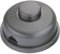 Interrupteur série à pédale interBär 8009-012.01 noir 1 x Off/On 2 A 1 pc(s)