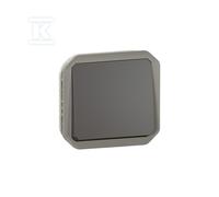 Interrupteur simple 10A-250V~ anthracite PLEXO 55 069810L NEUF