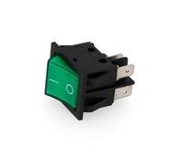 Interrupteur Simple Bipolaire 15A 250V Vert