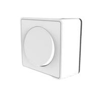 Interrupteur simple complet va et vient 10A en saillie - Blanc - Vulco - Zenitech