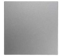 Interrupteur simple HAGER - B1Touche - Aluminium