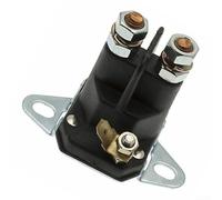Interrupteur solénoïde de démarrage pour tondeuse à gazon, tracteur pour VTT, moto - Module de relais d'allumage 12 V compatible avec Murray pour Snapper pour Ariens Bornes 6,35 mm