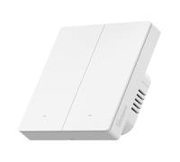 Sonoff Interrupteur mural intelligent M5-2C-86W - Matter, bouton poussoir, 2 canaux