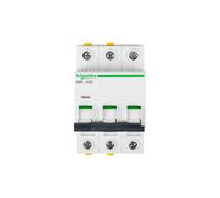 Interrupteur surintensité 3P B 50A 6kA AC iC60N-B50-3 A9F03350