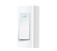 Interrupteur Tactile 220v Unipolaire 10 A 500 W pour Lampe Domestique | Blanc Ac, Pose Suspendue ou Fixe, Design Sobre et Solide, Usage Mural au Chevet