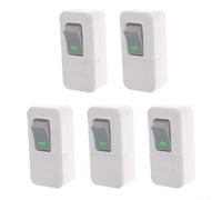 Interrupteur Tactile 5pcs pour Lampe de Table pour 6a Interrupteur | Mécanisme verrouillage, maintien état ON/OFF, pour idéal lampes chevet, plastique , pur