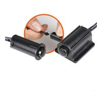 Interrupteur tactile à détecteur de mouvement, 12 V 24 V, entrée et sortie DC12 24 V, activation des vagues, fonction variateur d'intensité, convient pour éclairage d'armoire/armoire (interrupteur à