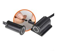 Interrupteur tactile avec détecteur de mouvement - 12 V - 24 V CC - Entrée/sortie 24 V - Activation par vague - Fonction variateur d'intensité - Convient pour éclairage d'armoire/armoire (interrupteur