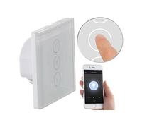 Interrupteur tactile connecté avec fonction variateur LHC [Luminea Home Control]