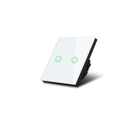 Interrupteur tactile double va-et-vient croisé MCE711W