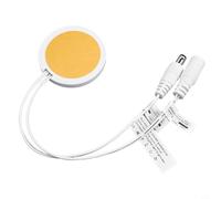 Interrupteur tactile LED pour lumières LED 12 V/24 V CC - Contrôleur tactile étanche 5 A avec câble de 20 cm, boîtier en ABS, blanc ou noir (blanc)