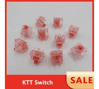 interrupteur Tactile linéaire,blanc,V3,fraise,menthe,Rose,pêche,Matcha,pour clavier mécanique - Type KTT Strawberry-5pin-10PCS