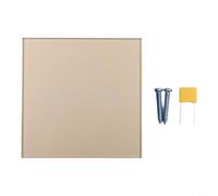 Interrupteur tactile pour lampe LED à incandescence 2 voies 1 voie avec coque en polycarbonate ignifuge et technologie de démarrage électronique 110 240 V AC (doré)