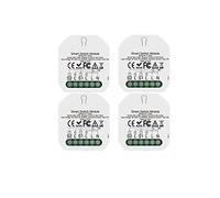Interrupteur tactile, Tuya 2 Gang Switch Module DIY Light BreakerSmart Life APP, fonctionne avec la maison, 1/2 voies(BLE Module 4PCS)