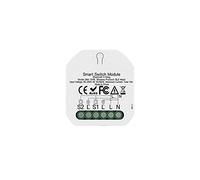Interrupteur tactile, Tuya 2 Gang Switch Module DIY Light BreakerSmart Life APP, fonctionne avec la maison, 1/2 voies(Bluetooth Module 1PC)