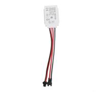 Interrupteur tactile unipolaire 12 V 5 A pour circuits lumineux de miroir LED Fonctionne à travers le verre sans perçage ni modification de câblage (fil)