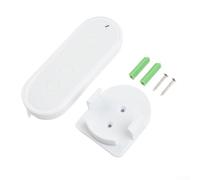 Interrupteur tactile WiFi Smart Scene 4 gang, contrôle de la lumière 12 scènes, application mobile, facile à coller (blanc)