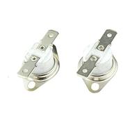 Interrupteur thermostat 1pc 165 170 200 220 250 280 300CN Normalement fermer les commutateurs de température de capteur thermique en céramique KSD301 10A 250V-280C