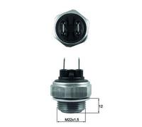 Interrupteur Thermostatique Ventilateur M22x1.5 2-polig 85° C-75° C MAHLE pour