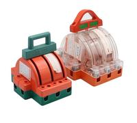 Interrupteur triphasé 100/160/225 A, sectionneur biphasé haute puissance 220 V, 1 pièce(Blue 3P 225A)