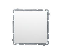 Interrupteur unipolaire 10AX 250V sans marquage blanc brillant Contact Simon BMW2.01/11