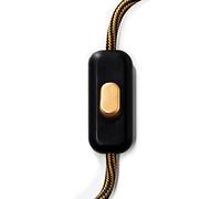 Interrupteur unipolaire Creative Switch Noir - Cuivre