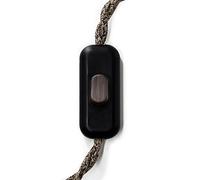 Interrupteur unipolaire Creative Switch Noir - Effet Wengé