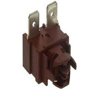 Indesit Interrupteur unipolaire On/Off lave-vaisselle C00140607 pour Ariston, Hotpoint, Scholtes Blanc