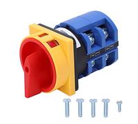 Interrupteur universel à changement rotatif Sélecteur de came CAM Type de type 63a charge AC 240V 440V Haute conductivité Easy Installation Fireproof Shell