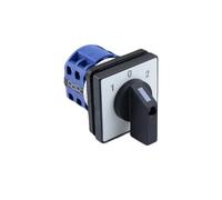Interrupteur universel LW26-20 1/2/3/4/5, inverseur de phase, 20 A, interrupteur coupure polyvalent 440 V A, 1-0-2(2 Section)