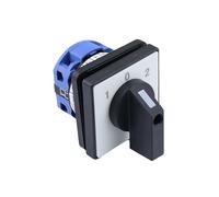 Interrupteur universel LW26-20 1/2/3/4/5, inverseur de phase, 20 A, interrupteur de coupure polyvalent 440 V 20 A, 1-0-2(1 Section)
