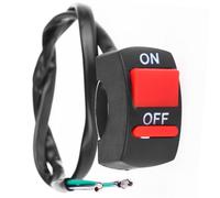Interrupteur Universel Pour Guidon De Moto, Bouton Marche/Arrêt, Led, Yeux D'ange, Lumière