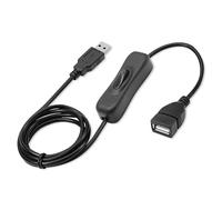 Interrupteur Usb Câble Usb Avec Interrupteur Marche Arrêt, Rallonge Usb Avec Interrupteur Pour Enregistreur De Conduite, Lampe Usb Bande Led Etc