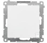 Interrupteur va-et-vient blanc mat SIMON5 TW6.01/X/111