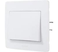 Interrupteur va-et-vient complet, DEBFLEX Diam2, blanc