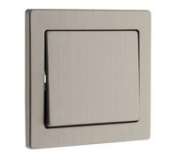 Interrupteur va et vient Inox brossé Art'Flat - Zenitech