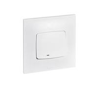 - Interrupteur va et vient lumineux 10A complet - Neptune - blanc