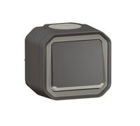 Legrand Interrupteur va-et-vient Plexo 069736L 10 A lumineux anthracite saillie