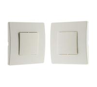 Interrupteur va-et-vient sans fil Venus - blanc - Zenitech