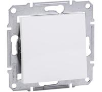 Interrupteur va-et-vient - Schneider - Asfora - Blanc - 2300 W - 10 AX