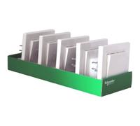 Schneider Electric Va-et-vient Asfora 1 poste Blanc – Lot de 5