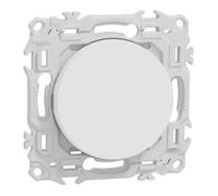 Interrupteur Va-et-vient - Schneider - Odace - Blanc - Multifonctionnel - LED Lumineux