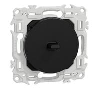 Va-et-vient ou poussoir à levier - 10 AX - Odace - S940203 - Schneider - Noir onyx