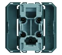 Interrupteur va&vient gallery avec enjoliveur blanc 2 modules carton de 50 - HAGER WXF001B50