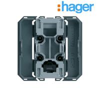 Interrupteur va&vient InterBP avec neutre 2 modules GALLERY - HAGER WXF003