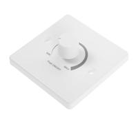 Interrupteur Variateur de Lumière LED pour Camping-bateau 12v-24v | Panneau Blanc en Pc, Réglage Précis de Luminosité, Installation Simple, pour Plafonniers LED