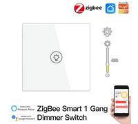 Interrupteur Variateur De Lumière Multi-Gangs Intelligent, Contrôle Indépendant, Application Tuya, Fonctionne Avec Alexa Google Home