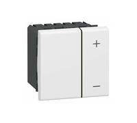 Universal dimmer Mosaic - without neutral - white